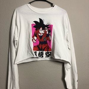 Dragon BallZ crop top